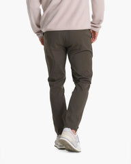 Cascade Tech Chino Pant Athletic Slim Fit 30" Dark Oregano | Vuori For sale