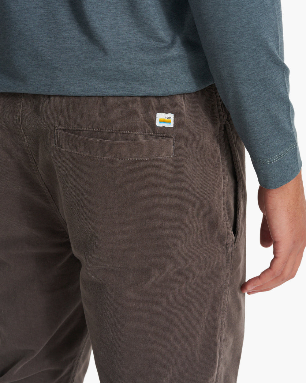 Optimist Pant Cocoa Brown Men's Corduroy Pants | Vuori Outlet