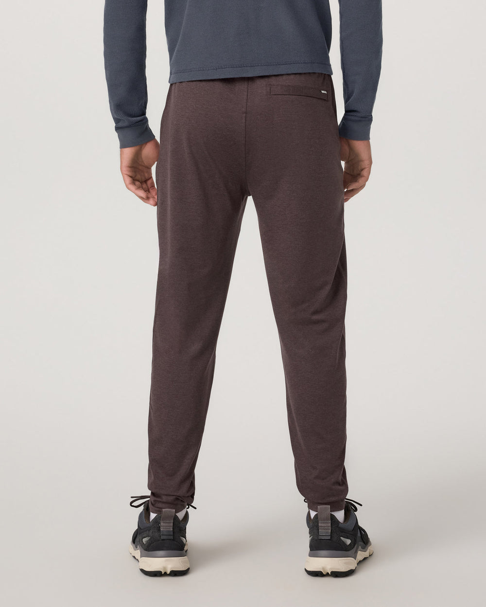 Men's Ponto Performance Jogger Sangria Heather | Vuori Clothing