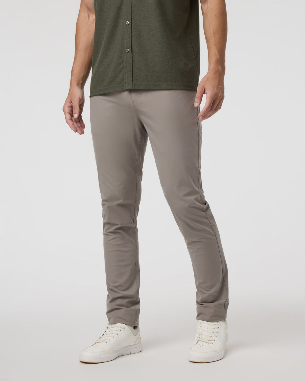 Meta Pant Athletic Slim 32" Mocha 5-Pocket Pants | Vuori