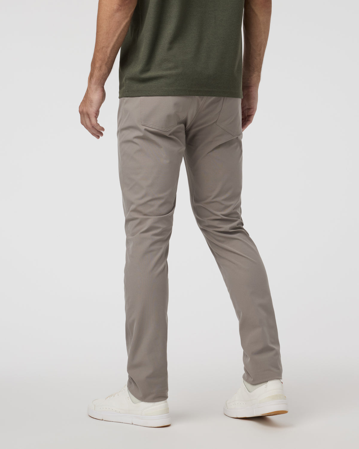 Meta Pant Athletic Slim 32" Mocha 5-Pocket Pants | Vuori
