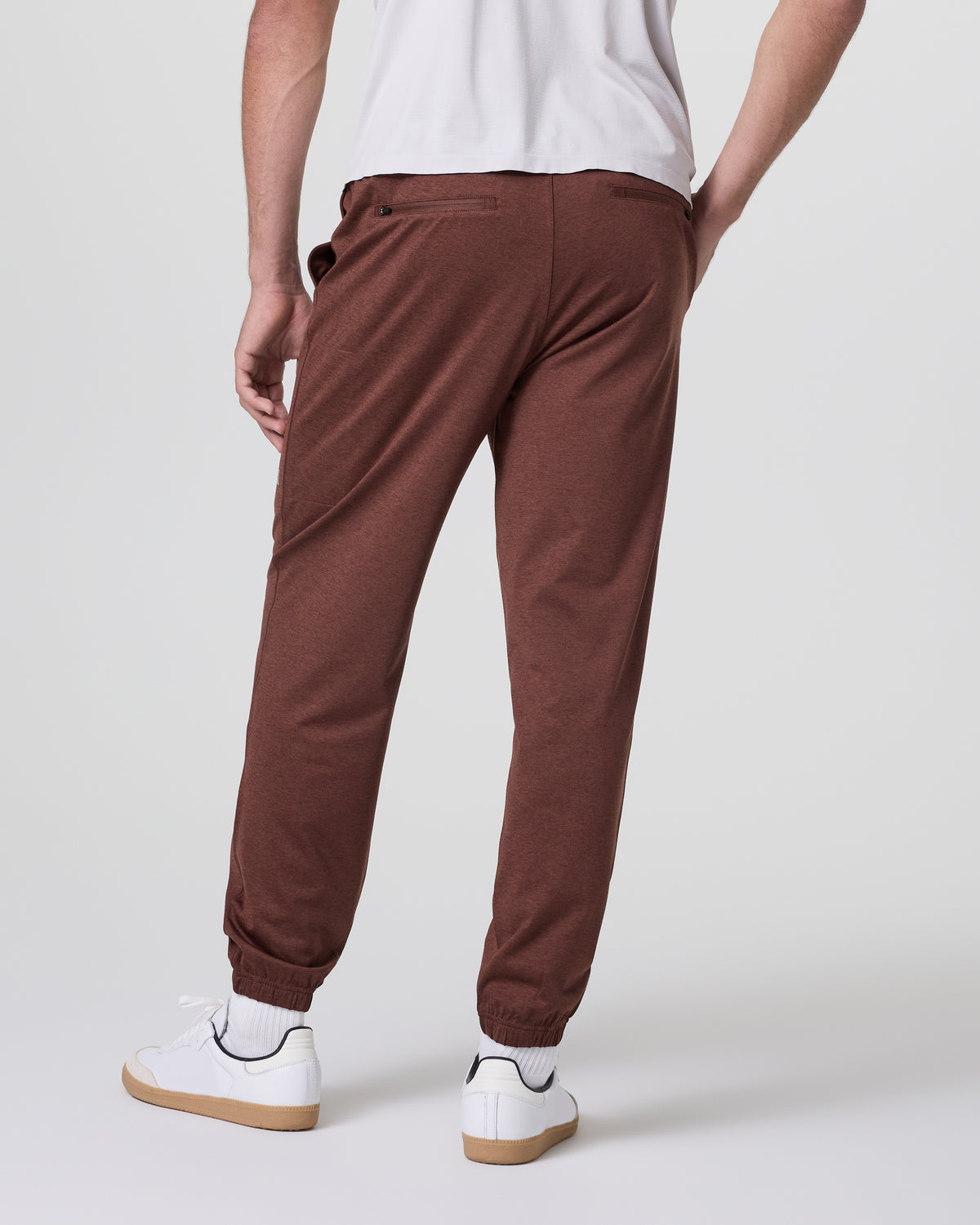 Sunday Performance Sweatpant Classic 30" Burnt Sienna Heather | Vuori Outlet