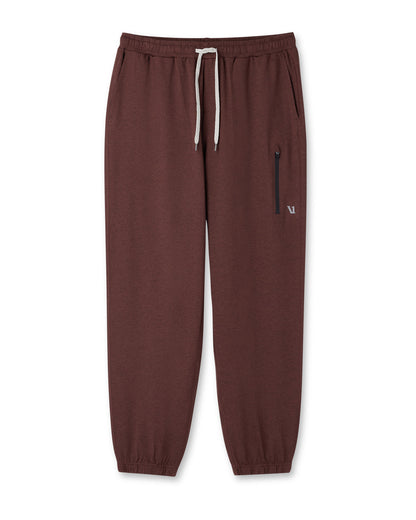 Sunday Performance Sweatpant Classic 30" Burnt Sienna Heather | Vuori Outlet