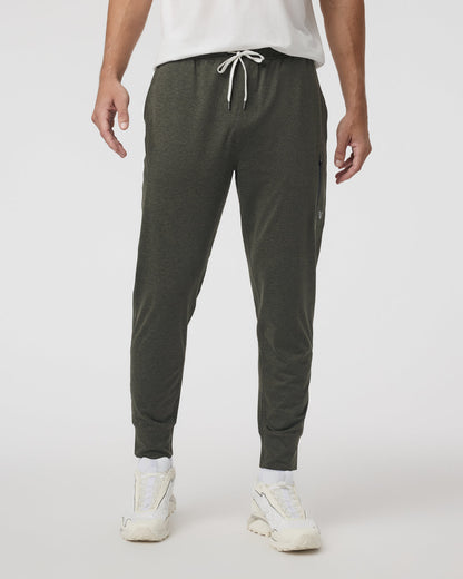 Sunday Performance Jogger - Long Kale Heather | Vuori Online