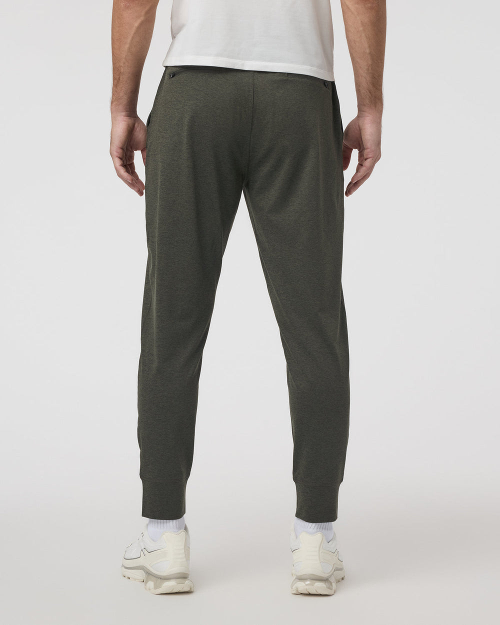 Sunday Performance Jogger - Long Kale Heather | Vuori Online