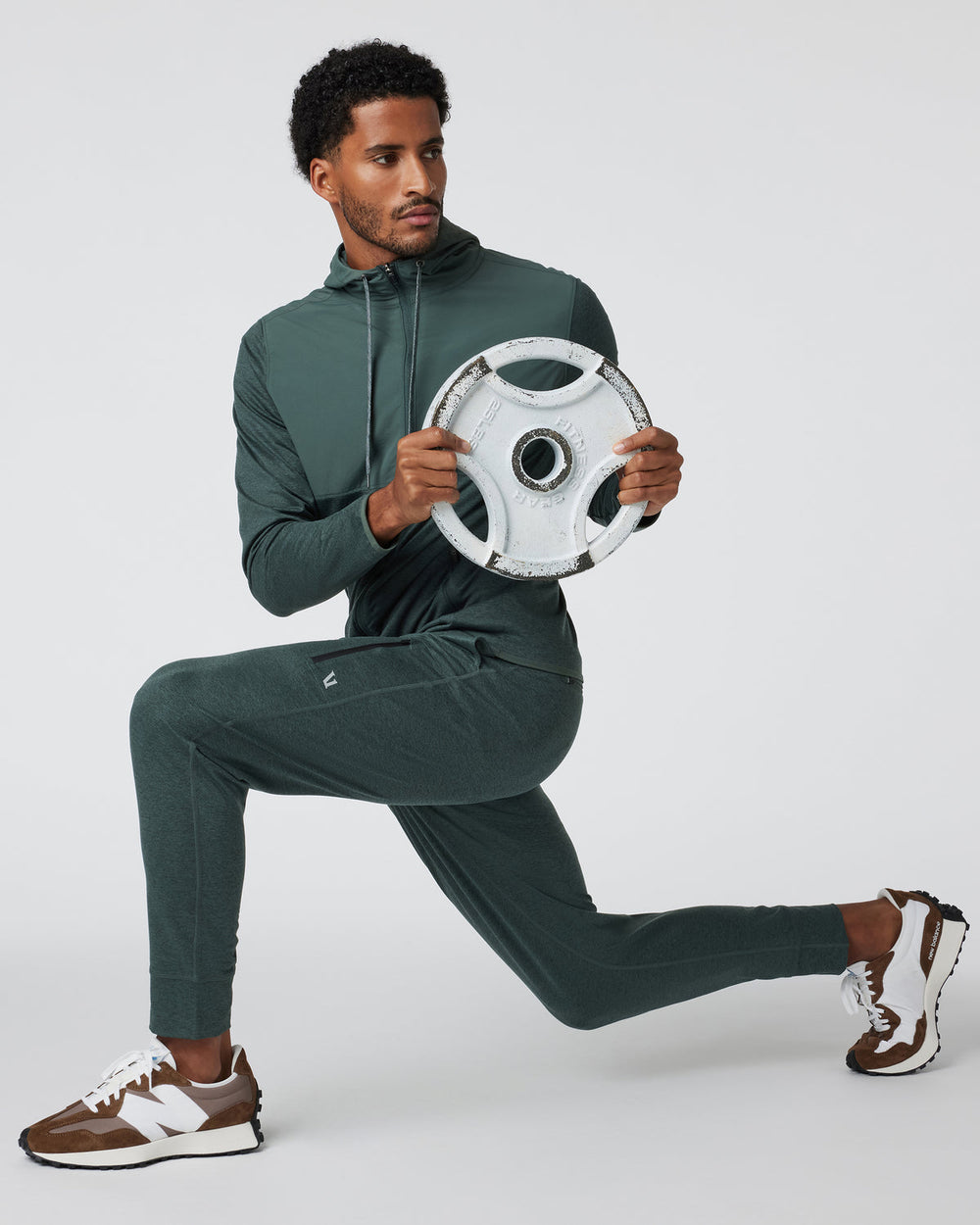 Sunday Performance Jogger 30" Aspen Heather | Vuori US