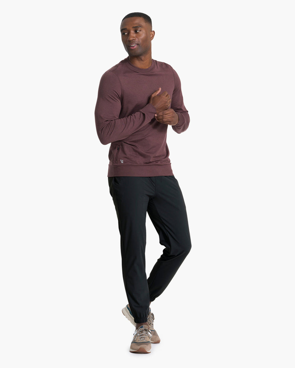 Fleet Jogger Men's Black Training Joggers | Vuori