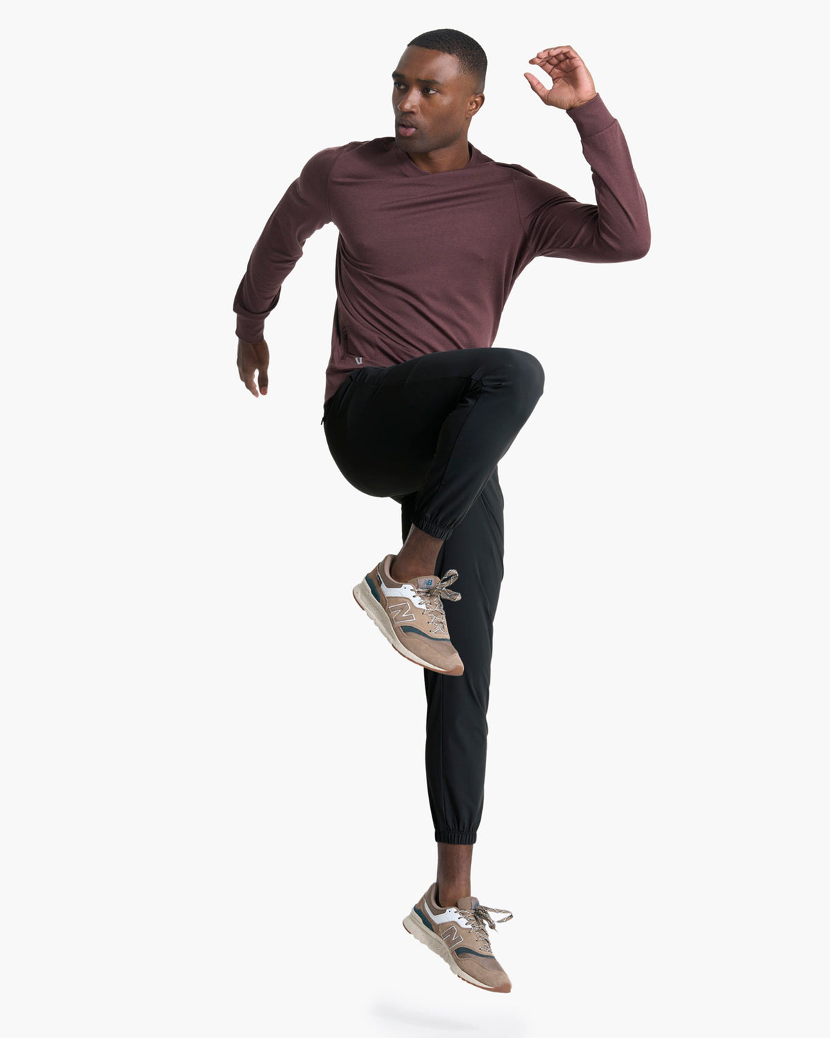 Fleet Jogger Men's Black Training Joggers | Vuori
