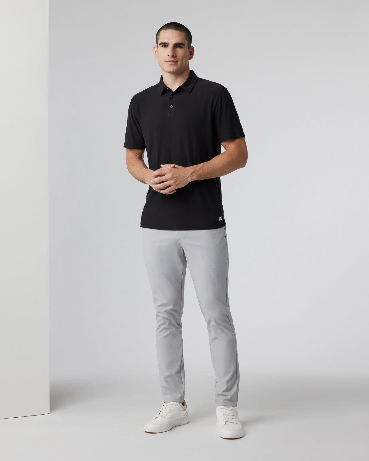 Cascade Tech Chino Pant - Fog Grey Slim Tech Chino | Vuori On sale