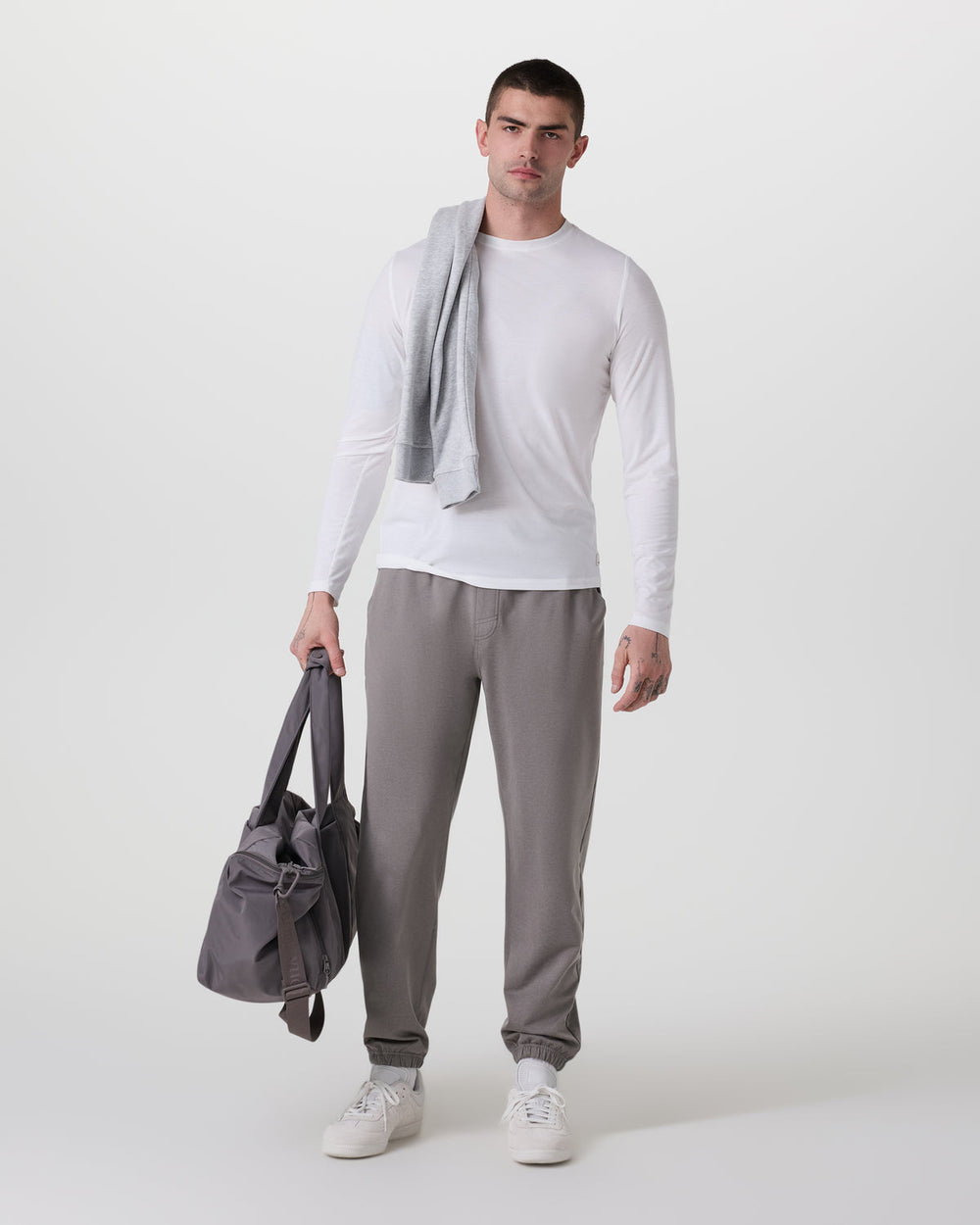 Coronado Performance Sweatpant Classic 30" Dolomite Heather | Vuori Online