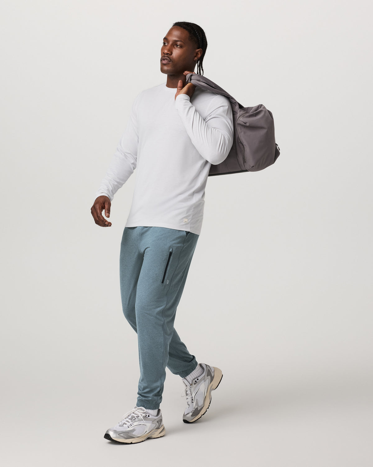 Men's Sunday Performance Sweatpant 30" Smoke Blue | Vuori Sale