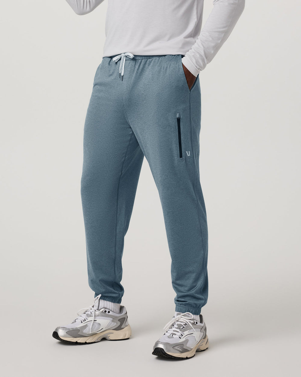 Men's Sunday Performance Sweatpant 30" Smoke Blue | Vuori Sale