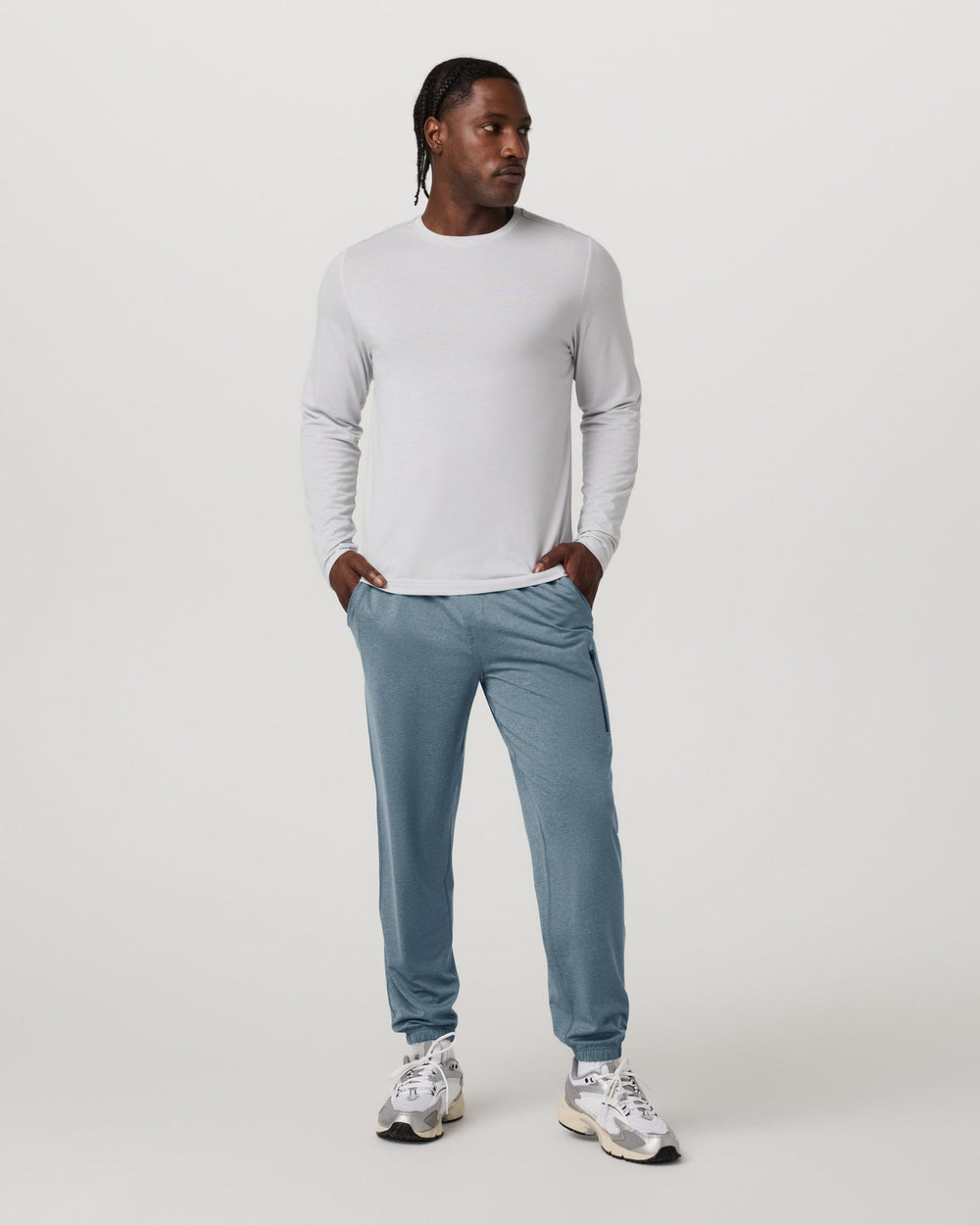 Men's Sunday Performance Sweatpant 30" Smoke Blue | Vuori Sale