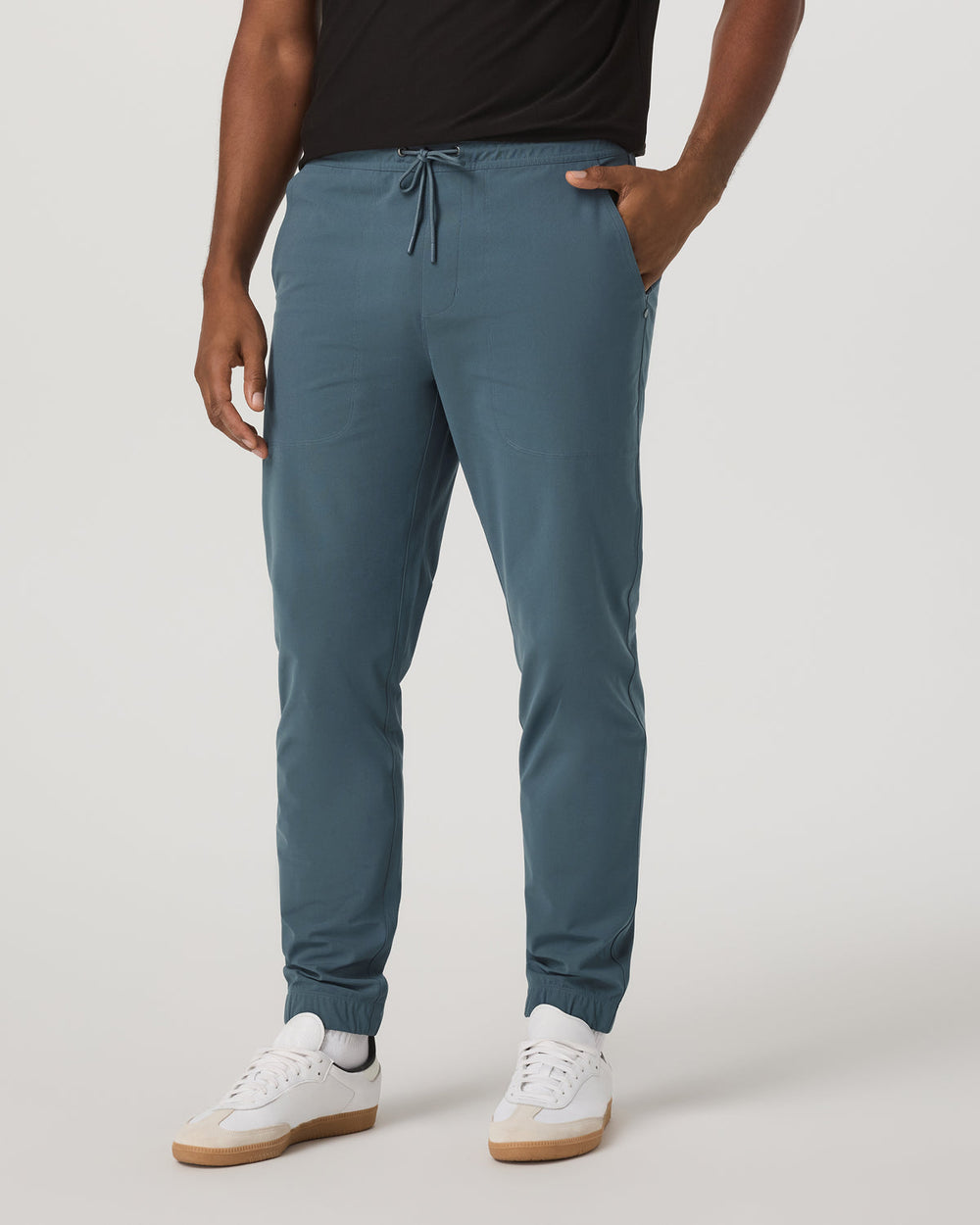 Meta Jogger 30" Men's Blue Sea Performance Knit Joggers | Vuori For sale