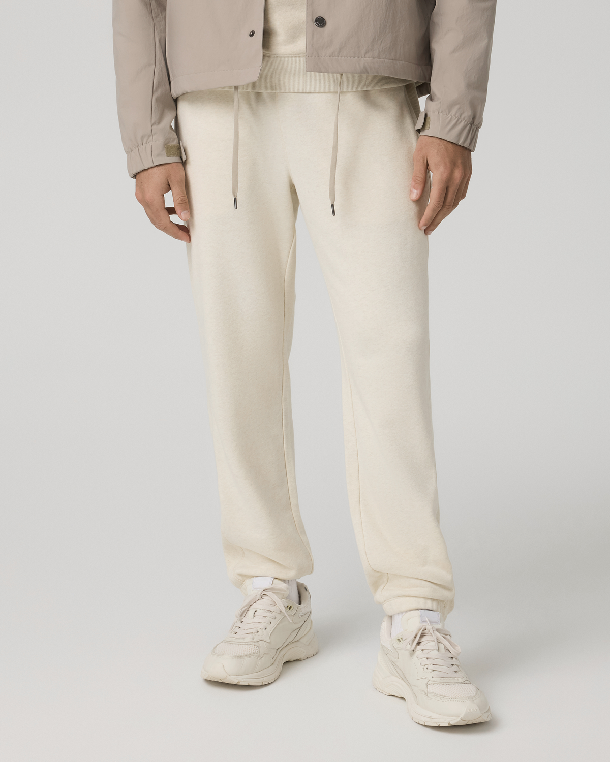 Men's Cypress Vintage Jogger 28" Buttermilk Heather | Vuori Online