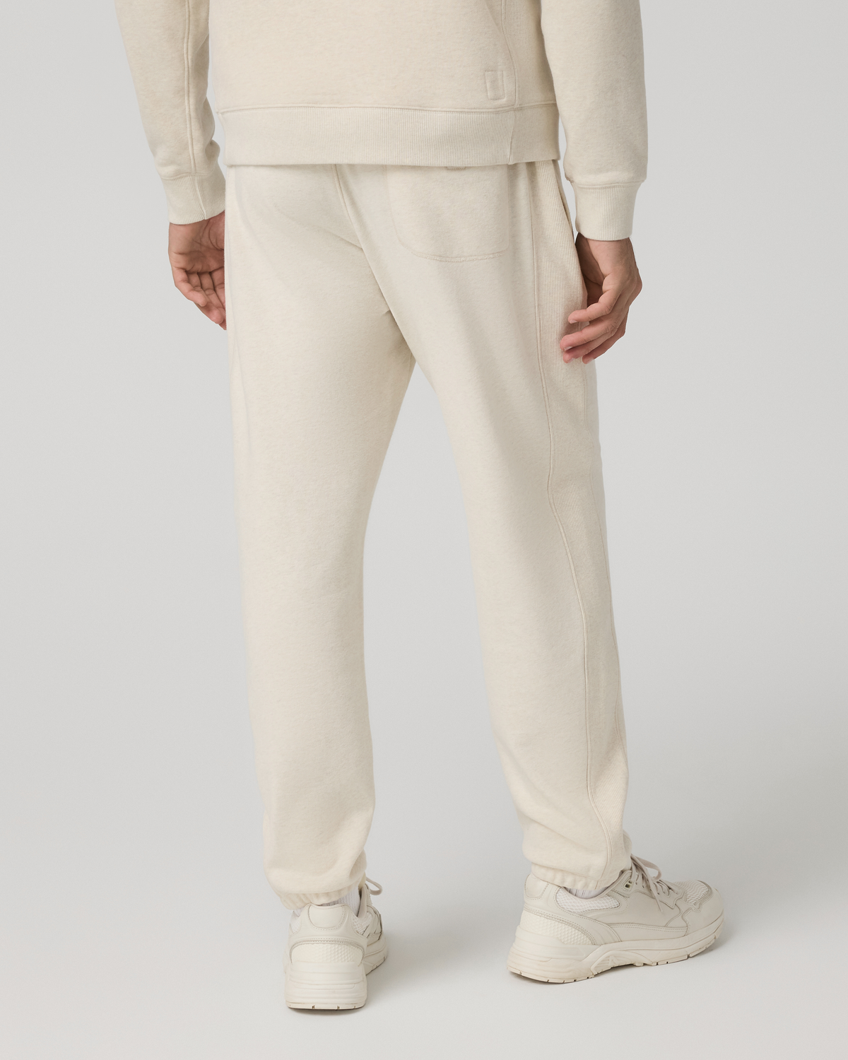 Men's Cypress Vintage Jogger 28" Buttermilk Heather | Vuori Online