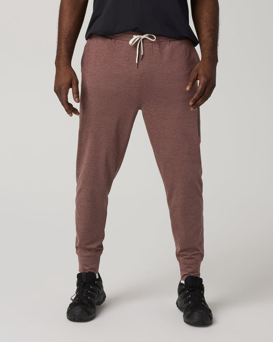 Sunday Performance Jogger 28" Sable Heather Joggers | Vuori Outlet