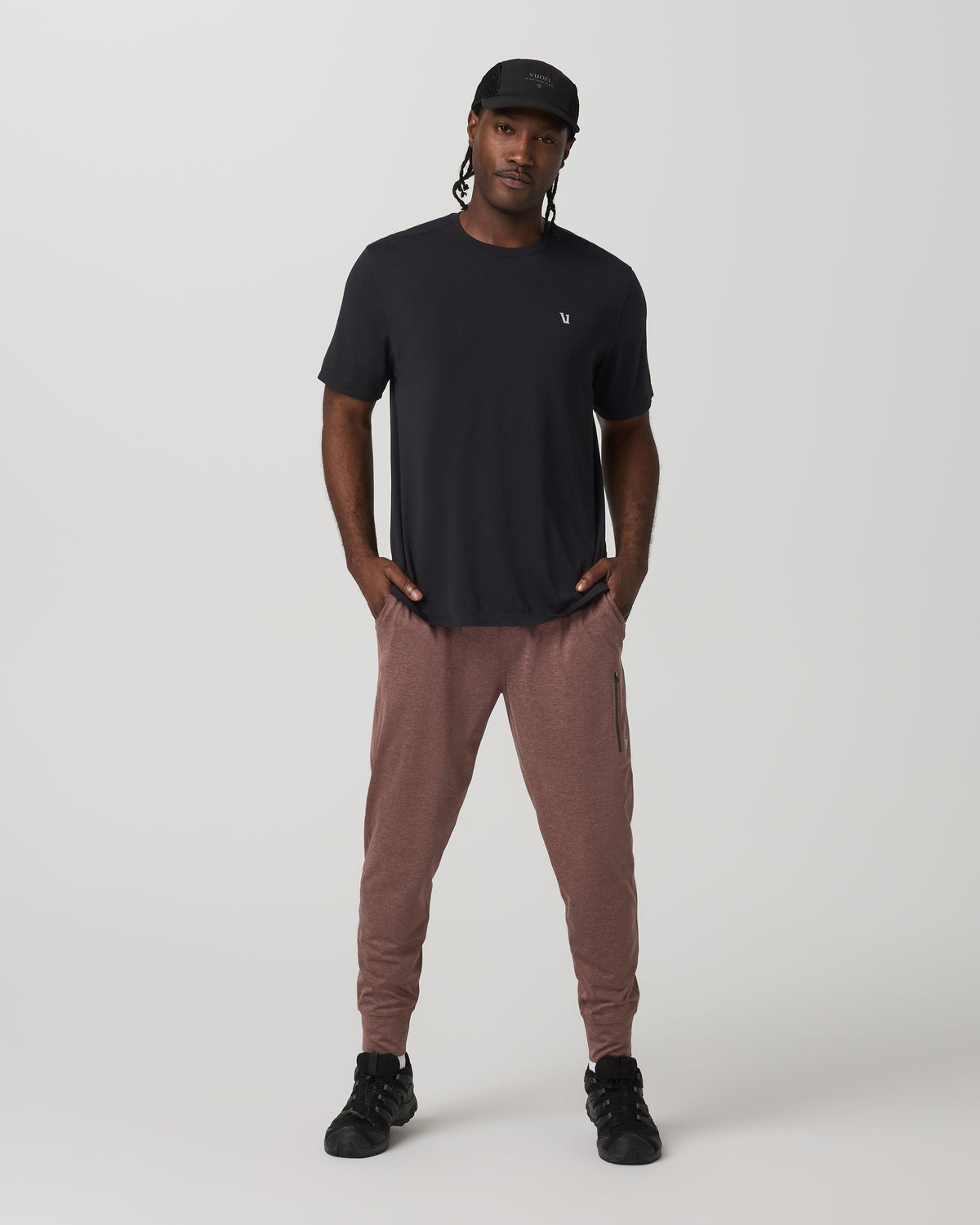 Sunday Performance Jogger 28" Sable Heather Joggers | Vuori Outlet
