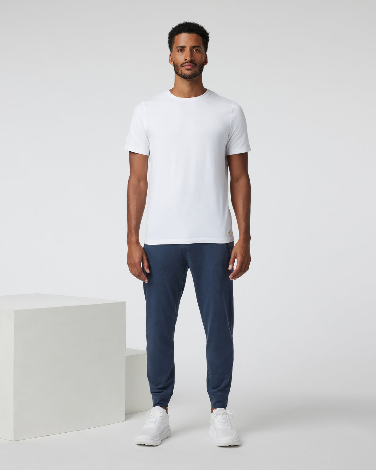 Ponto Performance Jogger Athletic Slim Fit 30" Azure Heather | Vuori On sale