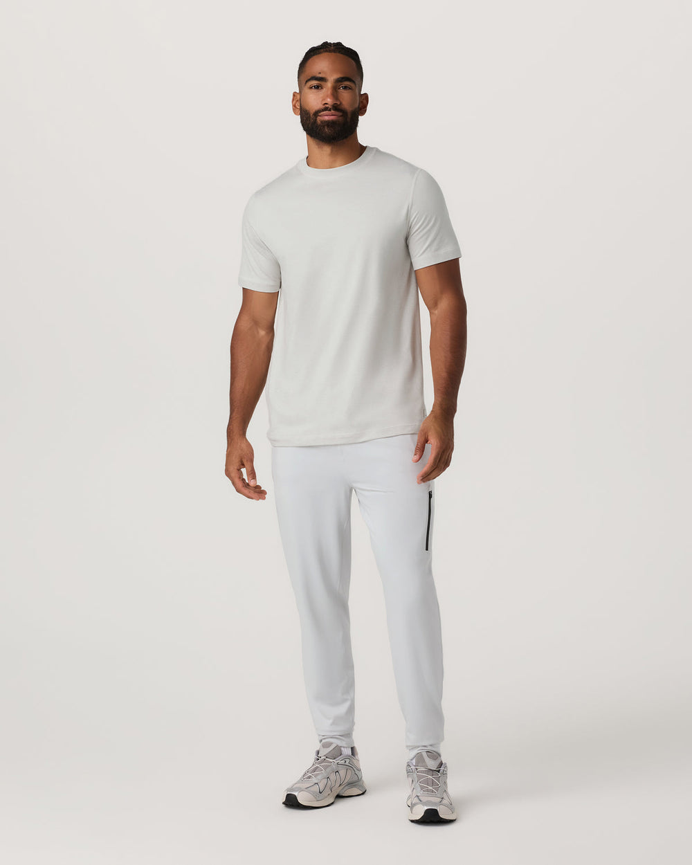 Sunday Performance Jogger 28" Men's Frost Grey Joggers | Vuori For sale