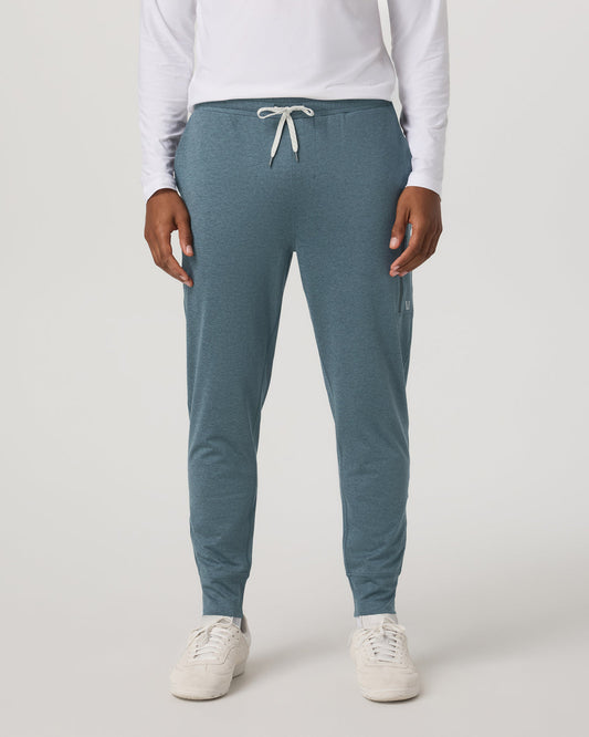 Sunday Performance Jogger 28" Blue Sea Heather Joggers | Vuori Online