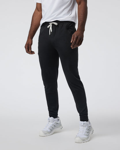 Ponto Performance Jogger Athletic Slim Fit 30" Black Heather | Vuori Outlet