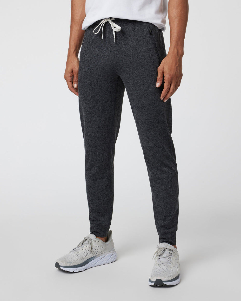 Ponto Performance Jogger Athletic Slim Fit 30" Charcoal Heather | Vuori US