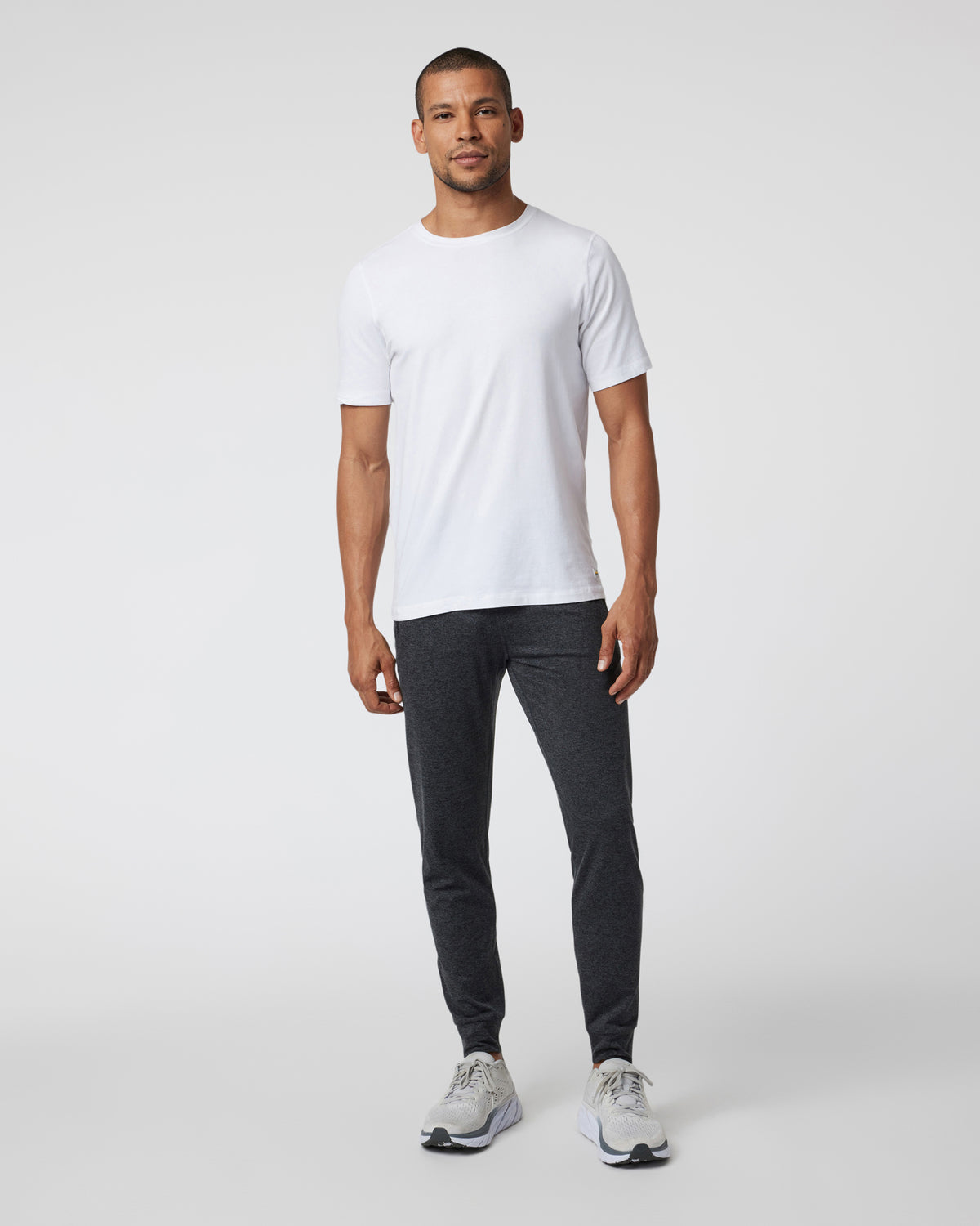 Ponto Performance Jogger Athletic Slim Fit 30" Charcoal Heather | Vuori US