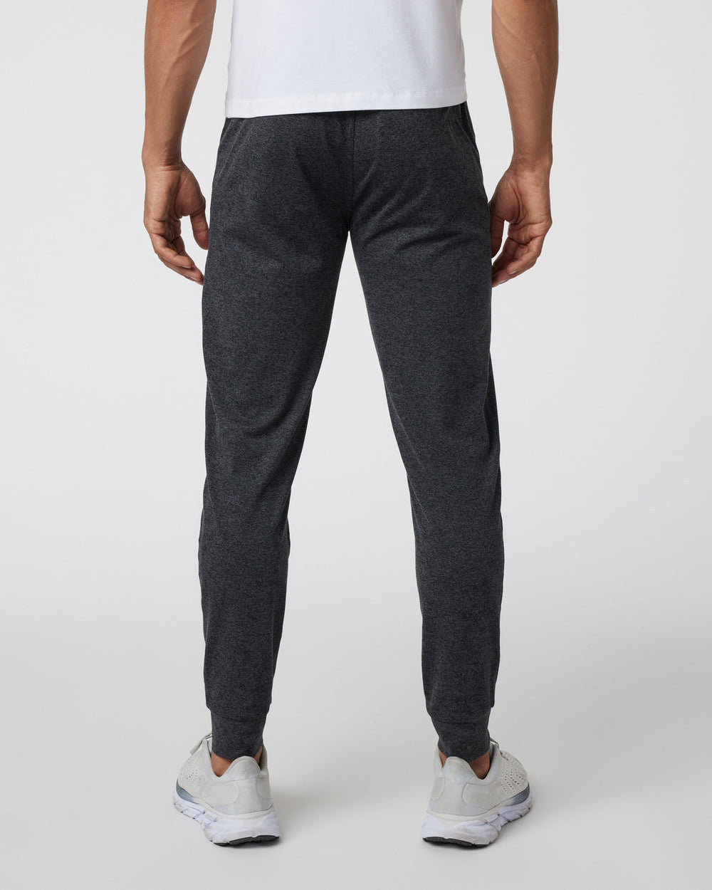 Ponto Performance Jogger Athletic Slim Fit 30" Charcoal Heather | Vuori US