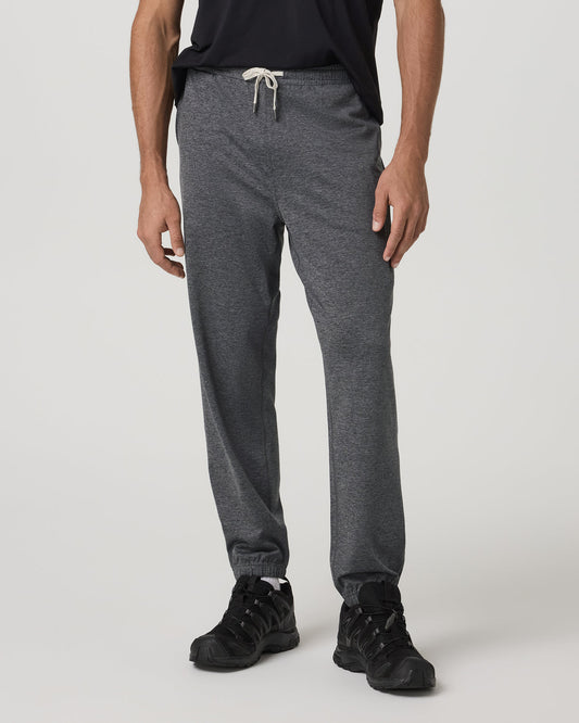 Men's Sunday Performance Sweatpant Charcoal Heather | Vuori