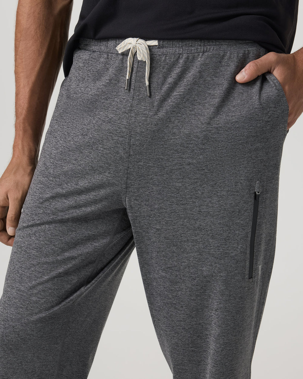 Men's Sunday Performance Sweatpant Charcoal Heather | Vuori