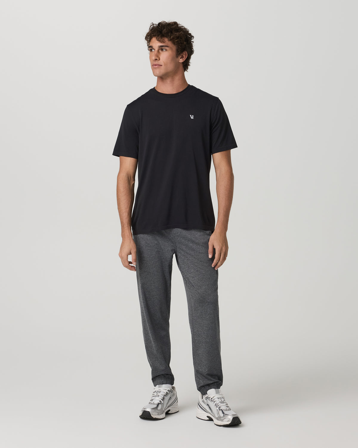 Men's Sunday Performance Sweatpant Charcoal Heather | Vuori