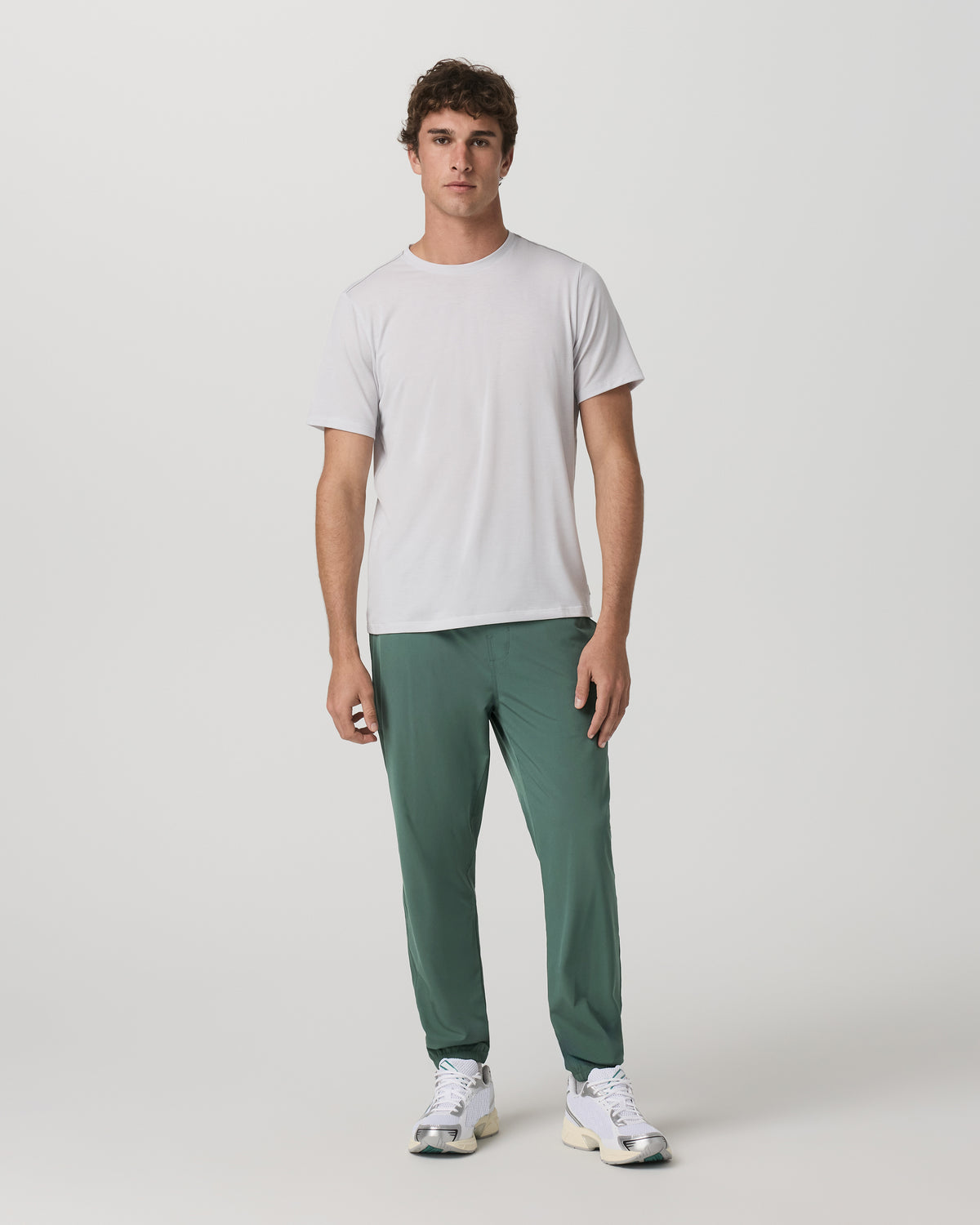 Kore Jogger Lined 28" Men's Agate Green Joggers with Liner | Vuori Discount