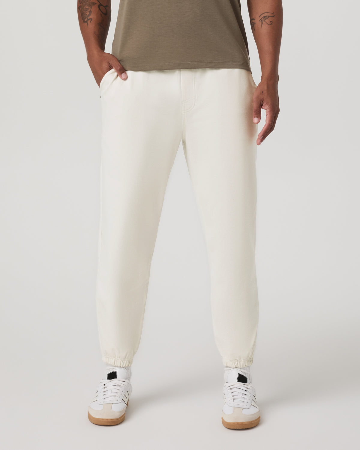 Coronado Sweatpant Men's Ivory Heather Sweatpants | Vuori Online