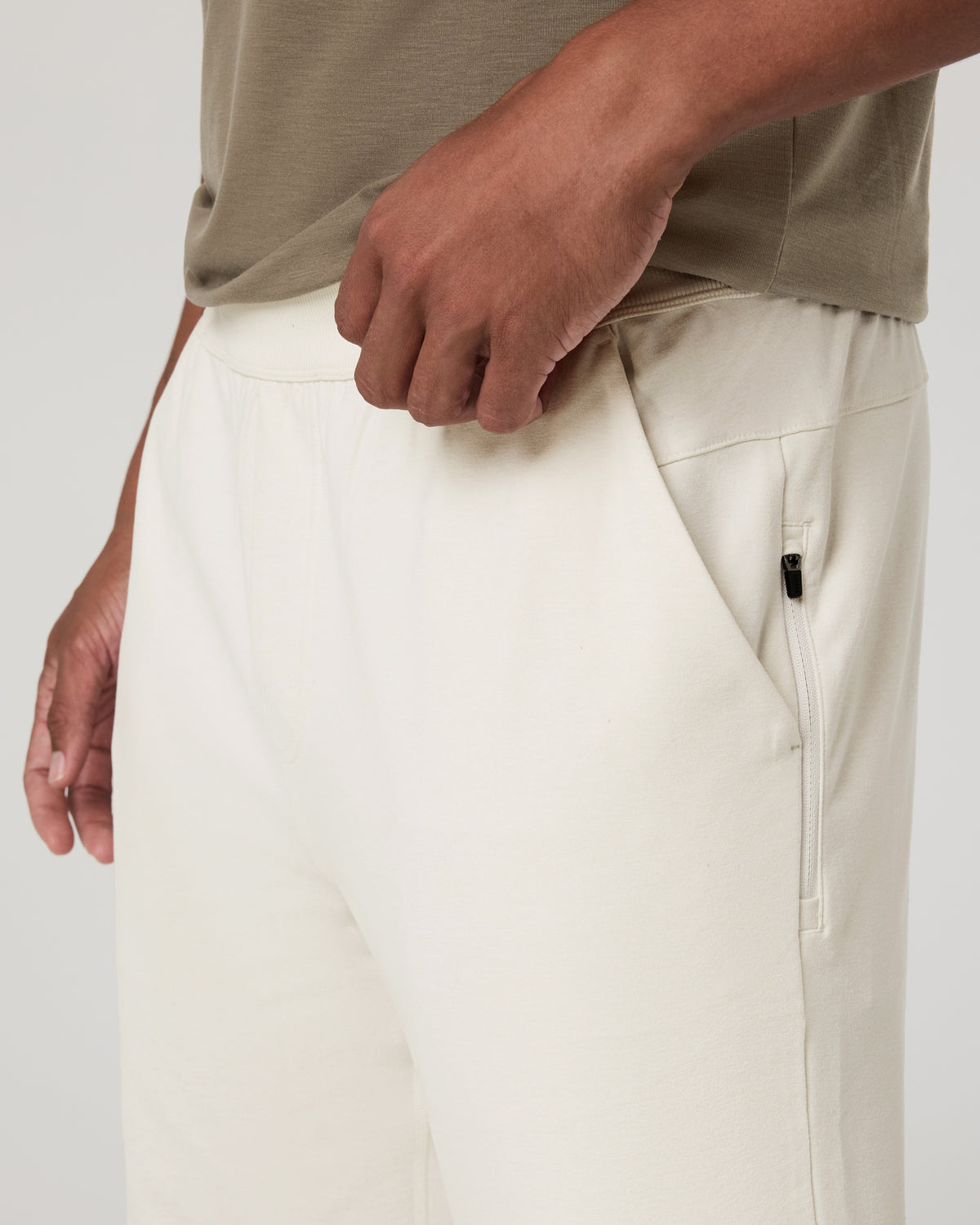 Coronado Sweatpant Men's Ivory Heather Sweatpants | Vuori Online