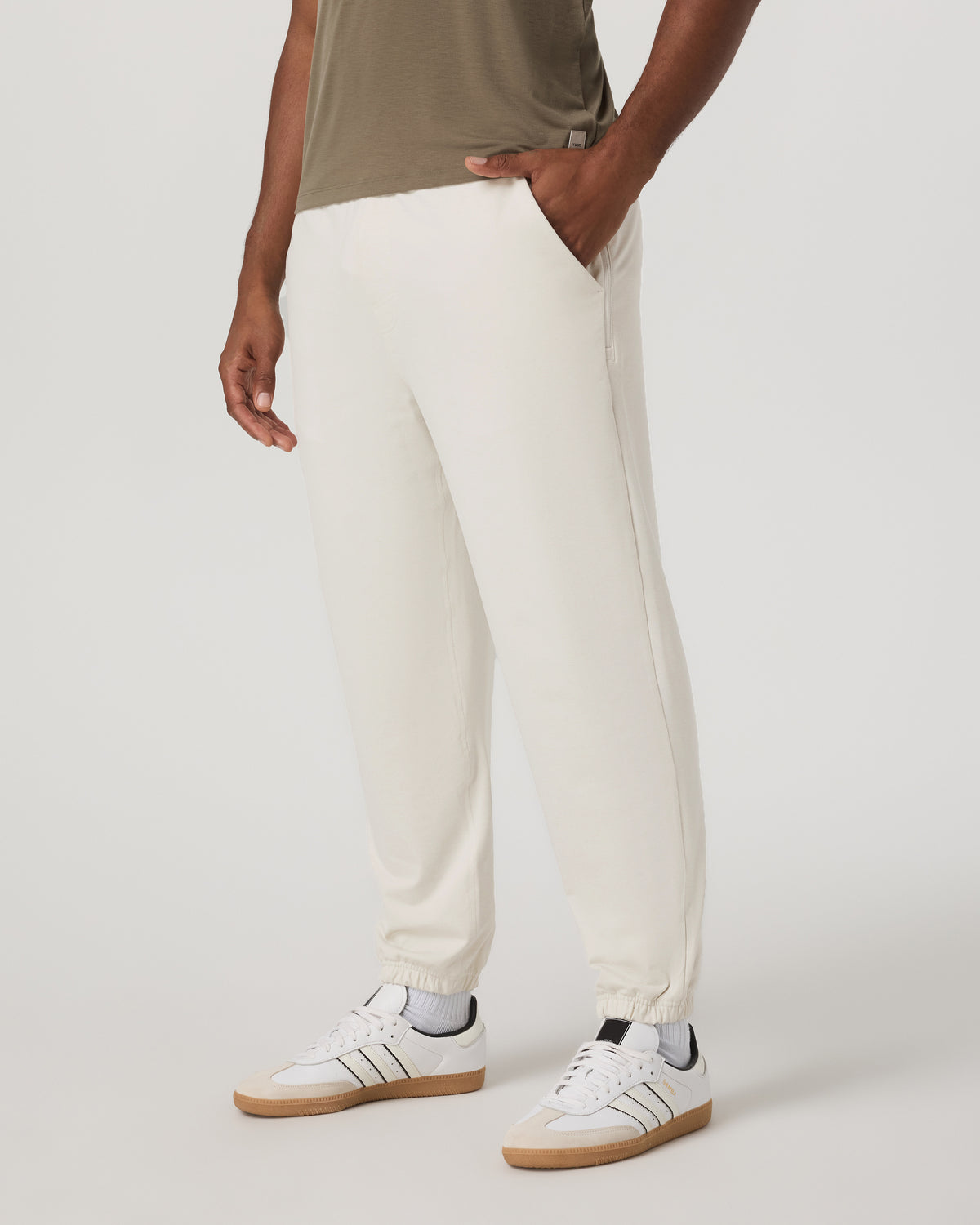 Coronado Sweatpant Men's Ivory Heather Sweatpants | Vuori Online