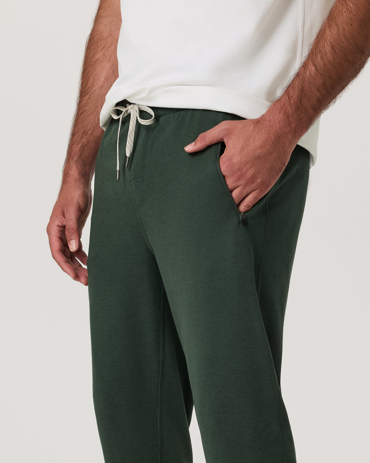 Men's Ponto Performance Jogger 30" Spruce Heather | Vuori Discount