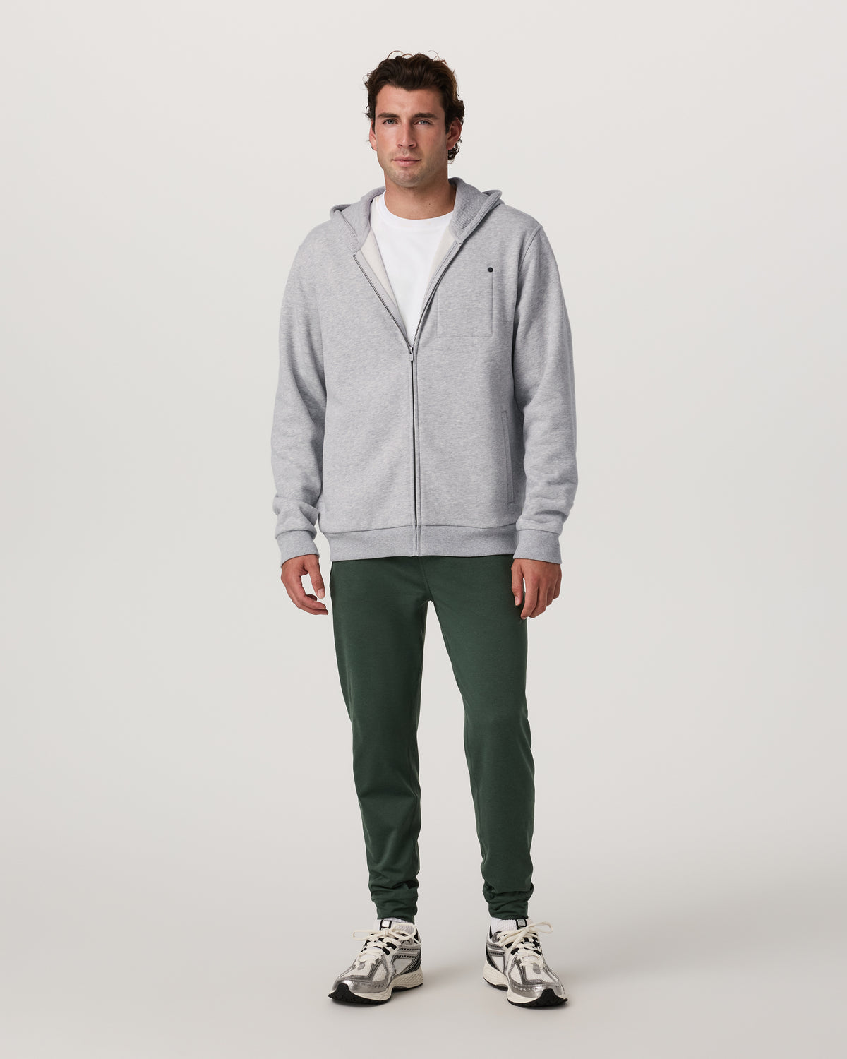 Men's Ponto Performance Jogger 30" Spruce Heather | Vuori Discount