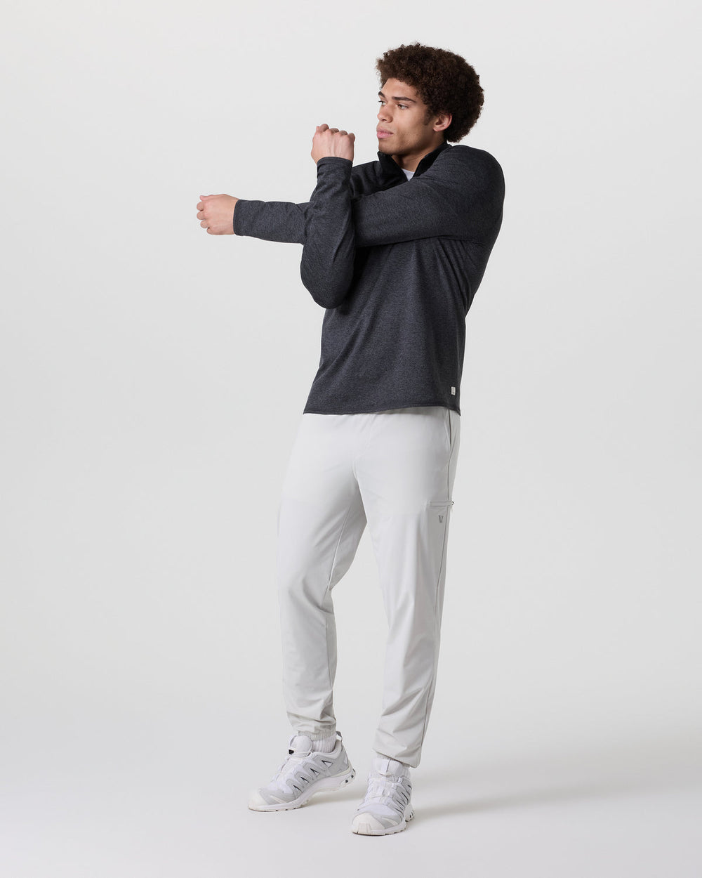 Fleet Sport Jogger Men's Sky Grey Lightweight Joggers | Vuori On sale