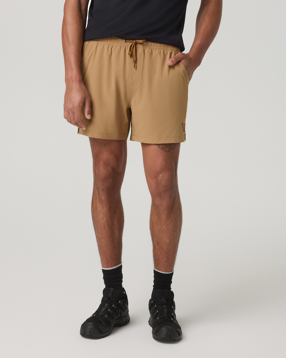 HardKore Short Lined 5" Men's Burlap Performance Shorts | Vuori US