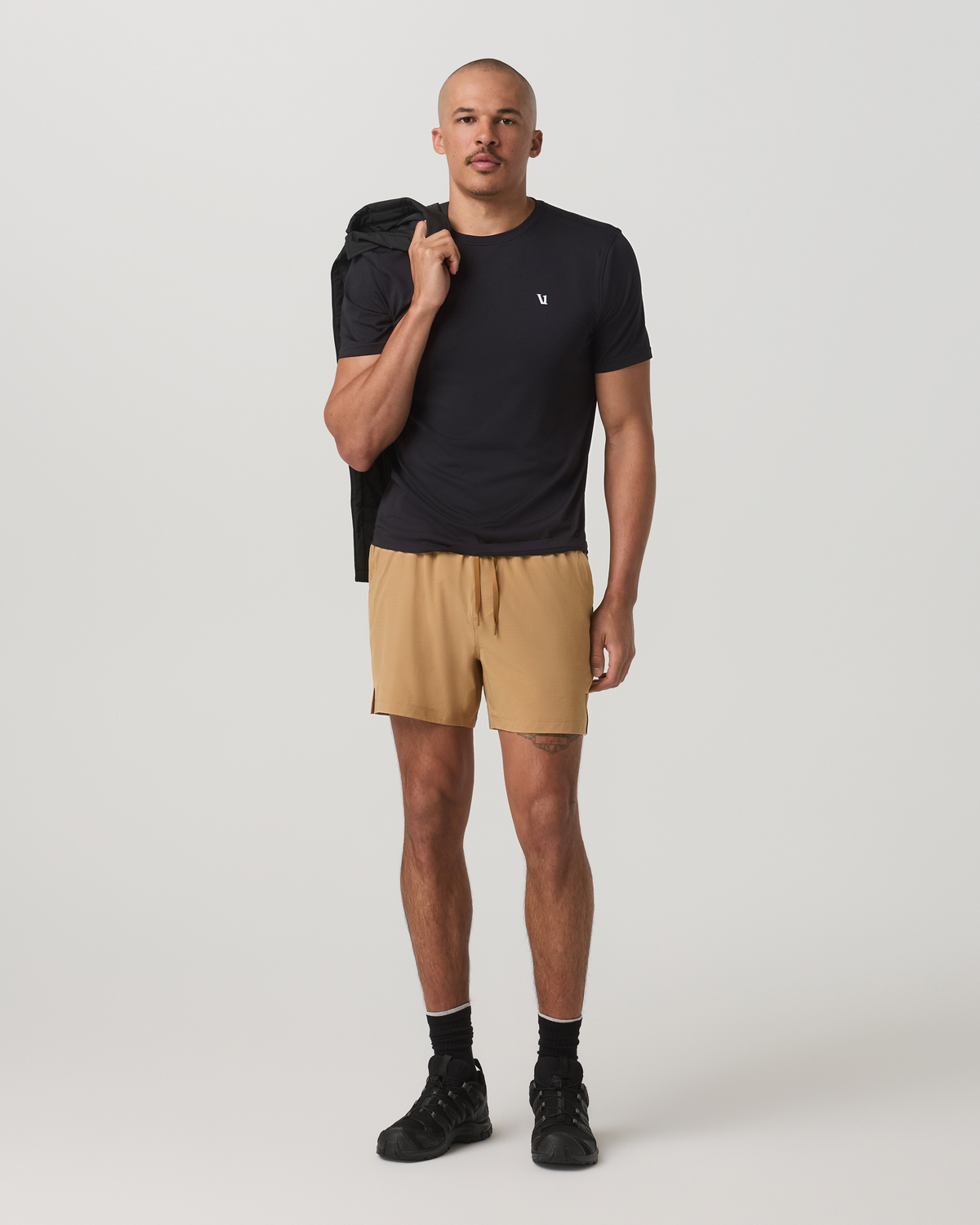 HardKore Short Lined 5" Men's Burlap Performance Shorts | Vuori US