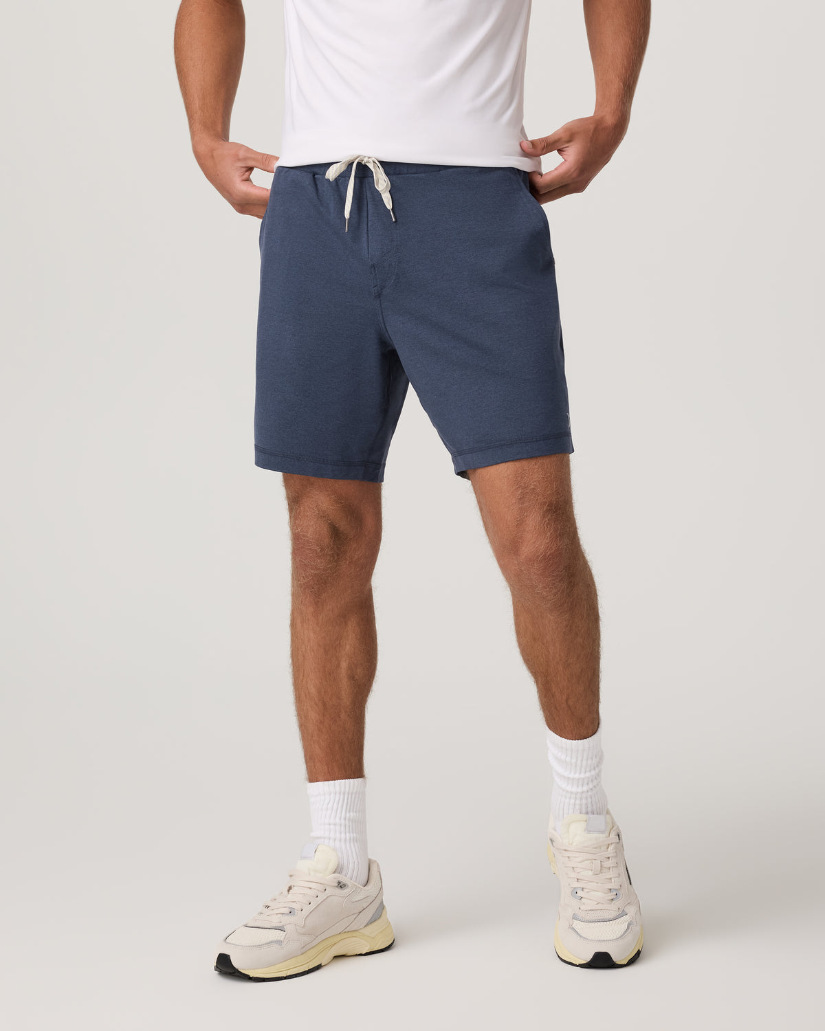 Ponto Performance Short 7" Men's Azure Heather Shorts | Vuori Sale
