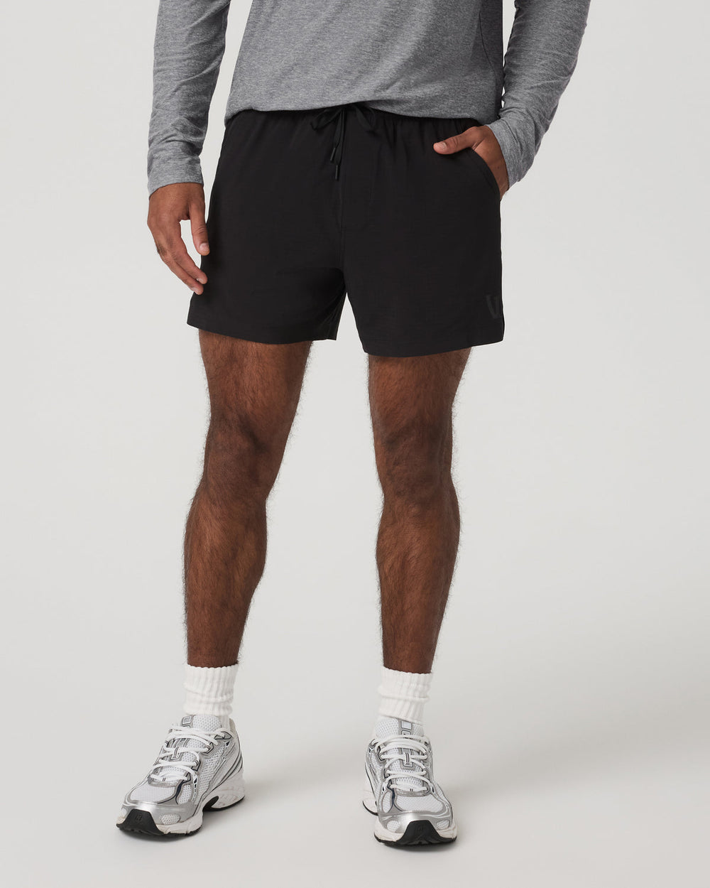 HardKore Short Lined 5" Men's Black Performance Shorts | Vuori Online