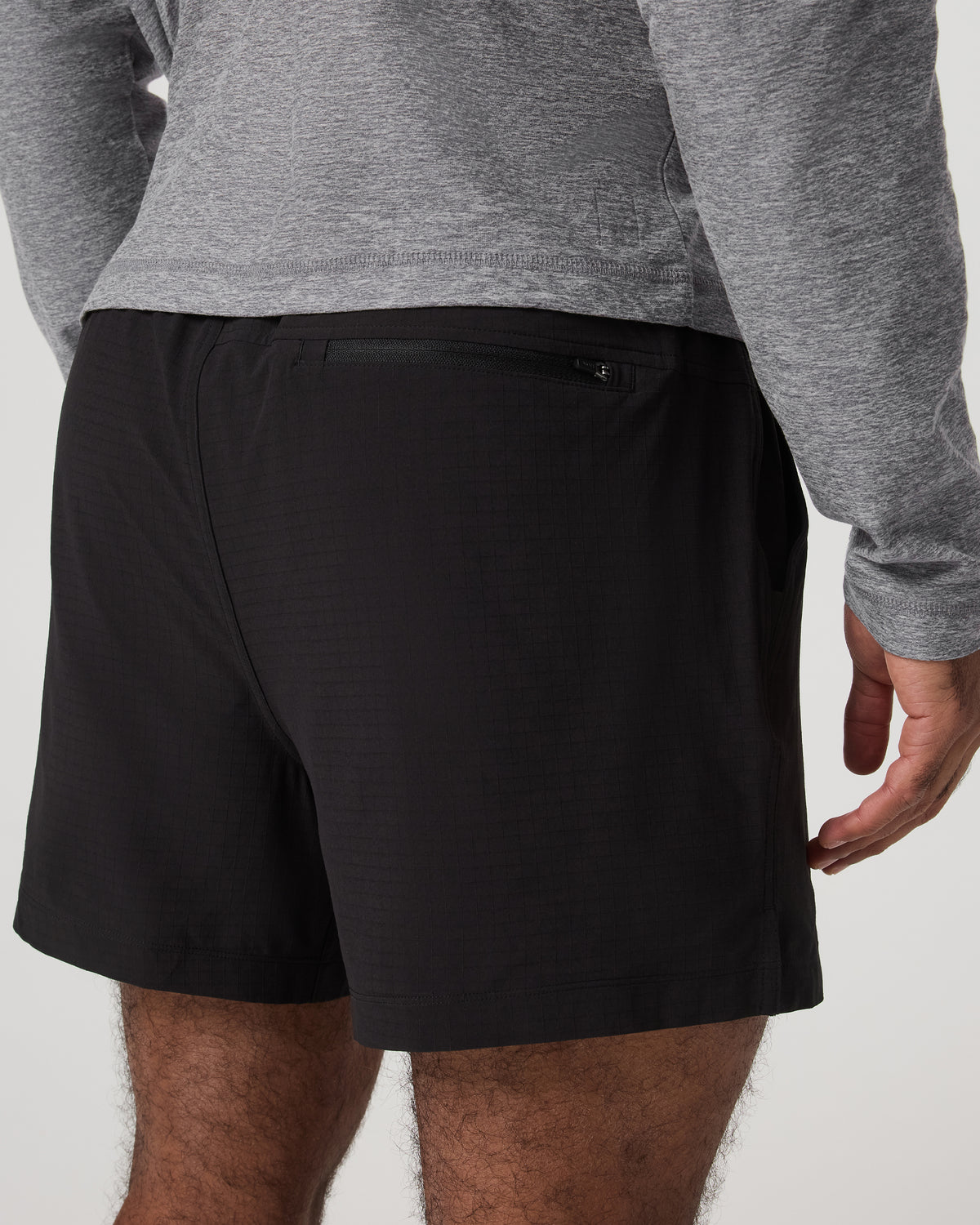 HardKore Short Lined 5" Men's Black Performance Shorts | Vuori Online
