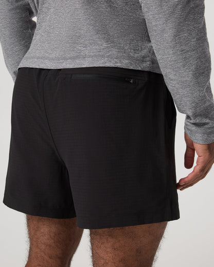 HardKore Short Lined 5" Men's Black Performance Shorts | Vuori Online
