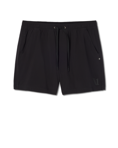 HardKore Short Lined 5" Men's Black Performance Shorts | Vuori Online