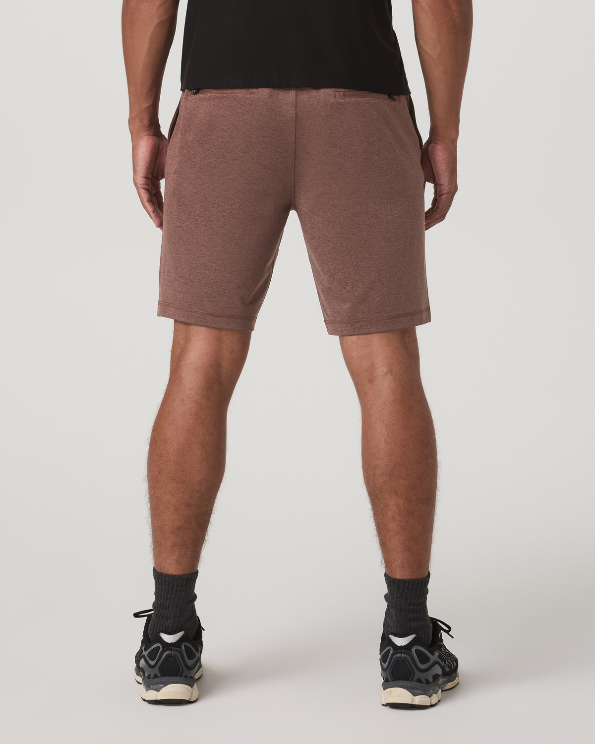 Sunday Performance Short 8" Men's Sable Heather Shorts | Vuori US