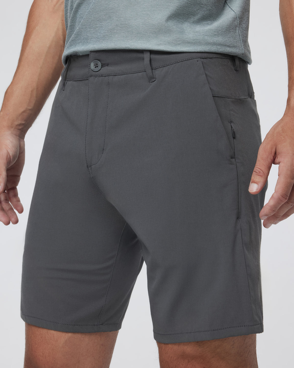 Aim Short Charcoal Men's Tailored Shorts Clothing | Vuori Clothing