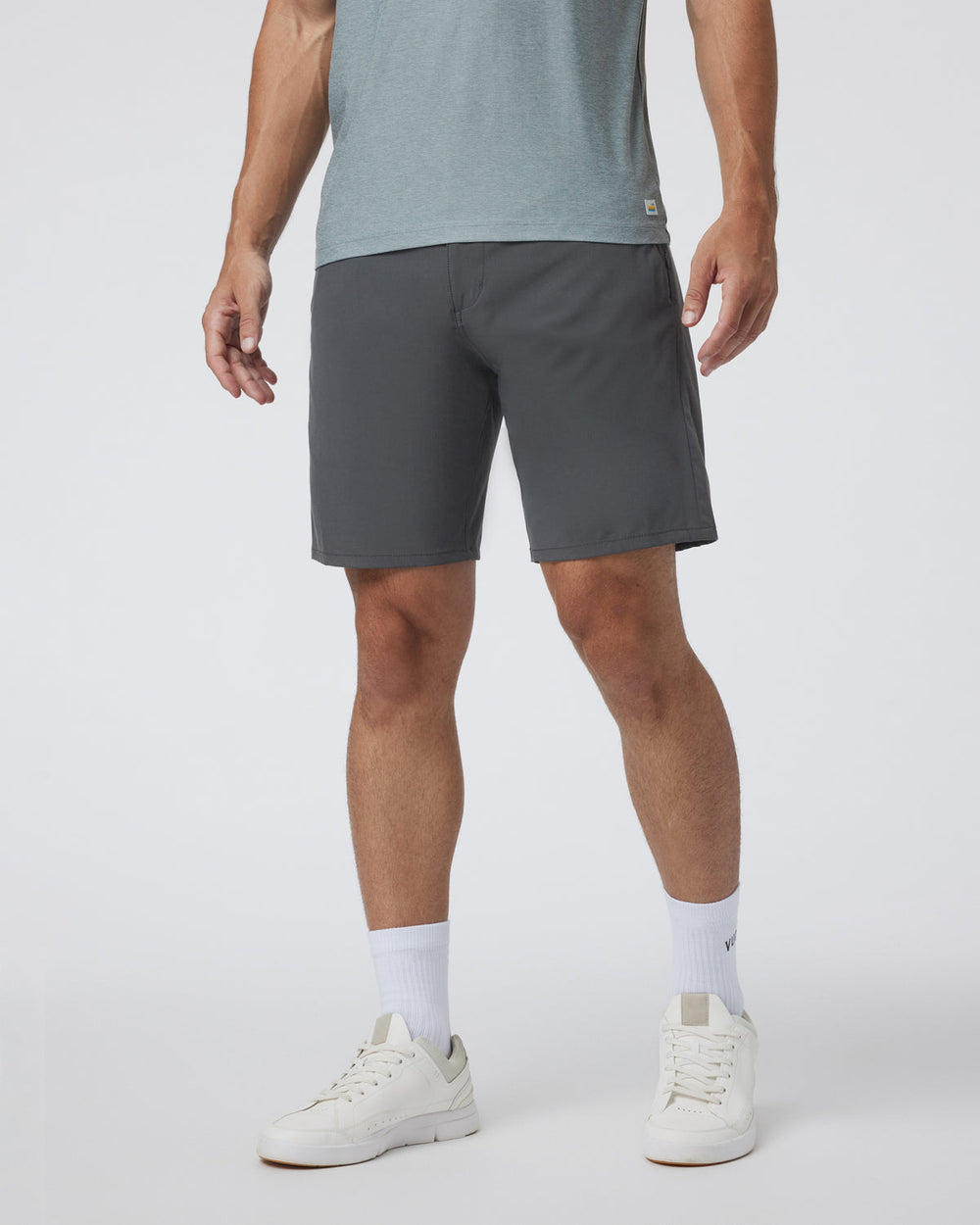 Aim Short Charcoal Men's Tailored Shorts Clothing | Vuori Clothing