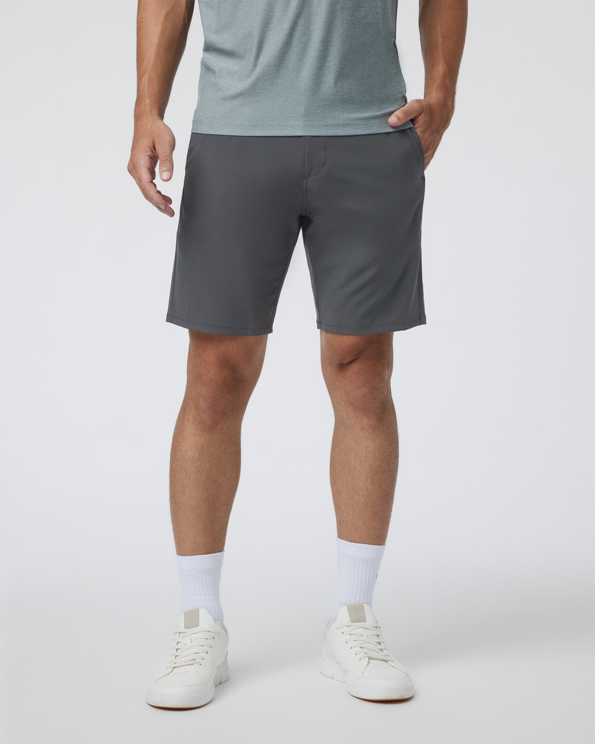 Aim Short Charcoal Men's Tailored Shorts Clothing | Vuori Clothing